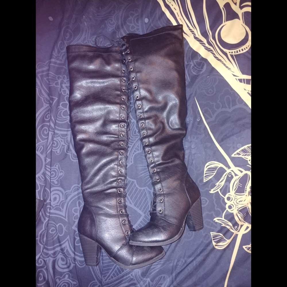 Over the knee boots